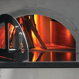 Drehpizzabackofen – Gas und Holz – 6 Pizzen – 1650×1705×1970 mm
