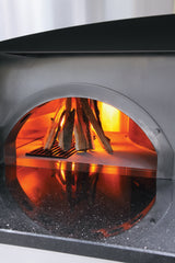 Rotierender Pizzaofen Gas und Holz – Serie 700 – 1650×1705×1970 mm