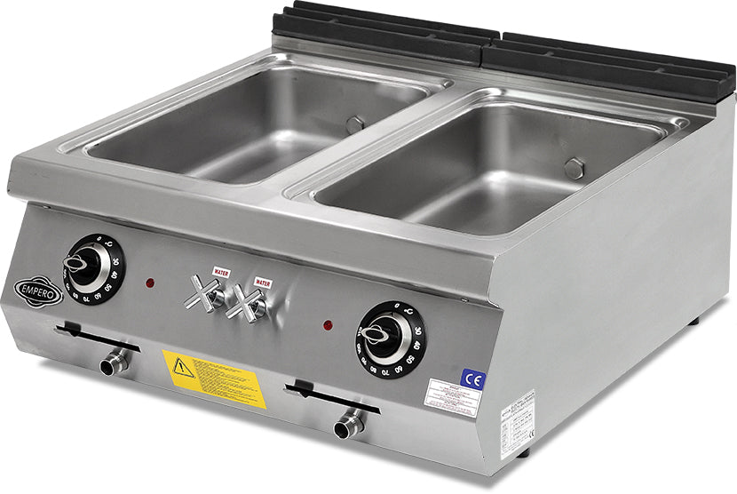 Bain-marie elettrico Serie 700 Plus – 3 kW – 800×730×300 mm