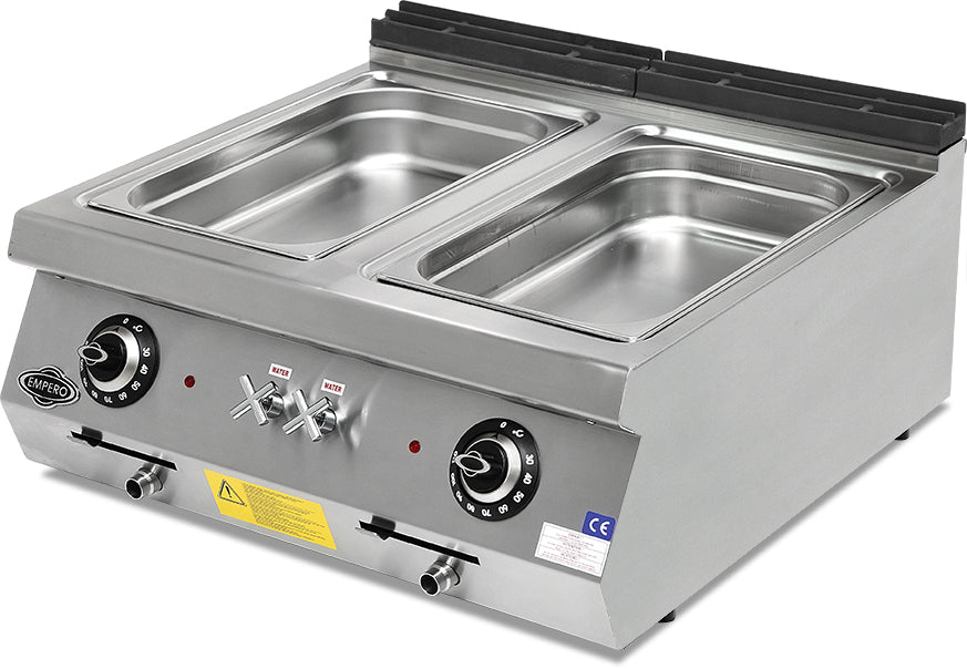Bain-marie elettrico Serie 700 Plus – 3 kW – 800×730×300 mm
