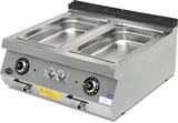 Bain-marie elettrico Serie 700 Plus – 3 kW – 800×730×300 mm