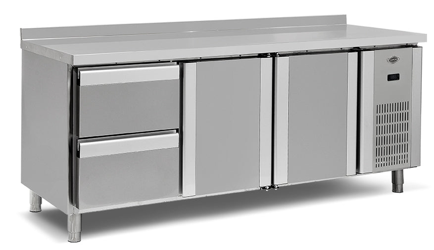 Congélateur comptoir 4 portes – 550 l – 0.98 kW – 2550×600×850 mm