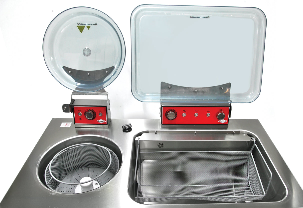Gemüse-Wasch-und Trockenmaschine – 0,85 m³ – 1300×660×987 mm