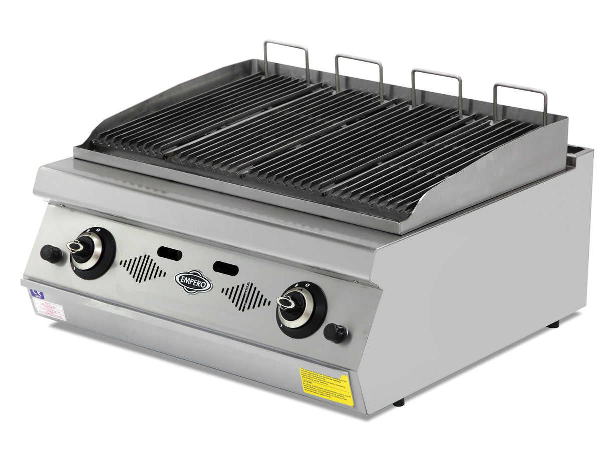 Gasgrill – 14 kW – Serie 900 Plus – Dampffunktion – Gusseisenrost – 800×900×300 mm