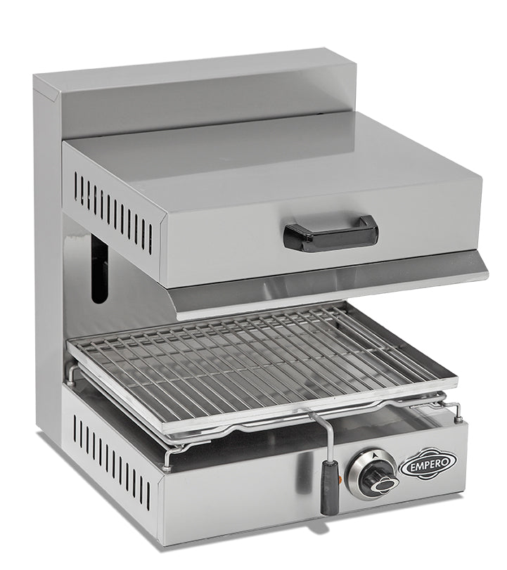 Elektrischer Salamander Grill – Thermostat – höhenverstellbar – 650×502×517 mm