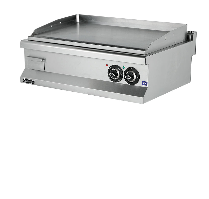 Elektrischer Grill – gerillte Platte – 900×635×285 mm – Snack Series