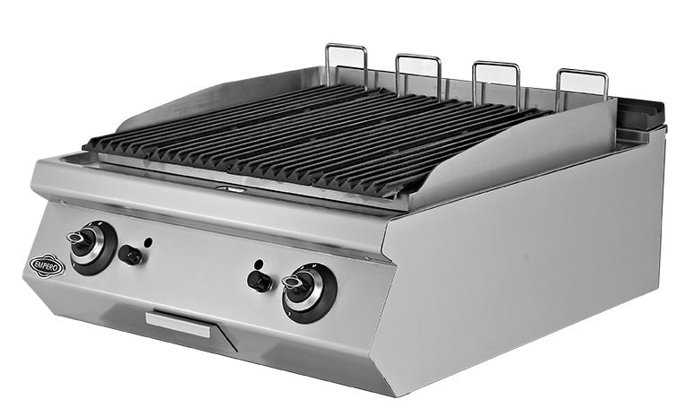 Gas Lavasteingrill Serie 700 Plus – 17,34 kW – 800×730×300 mm