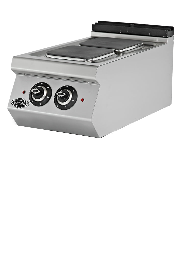 Elektrischer Kochherd 2 Kochplatten Serie 700 Plus – 400×730×300 mm