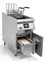 Fritteuse mit Ölfilter Serie 900 Plus – 25+25 l – 800×900×850 mm