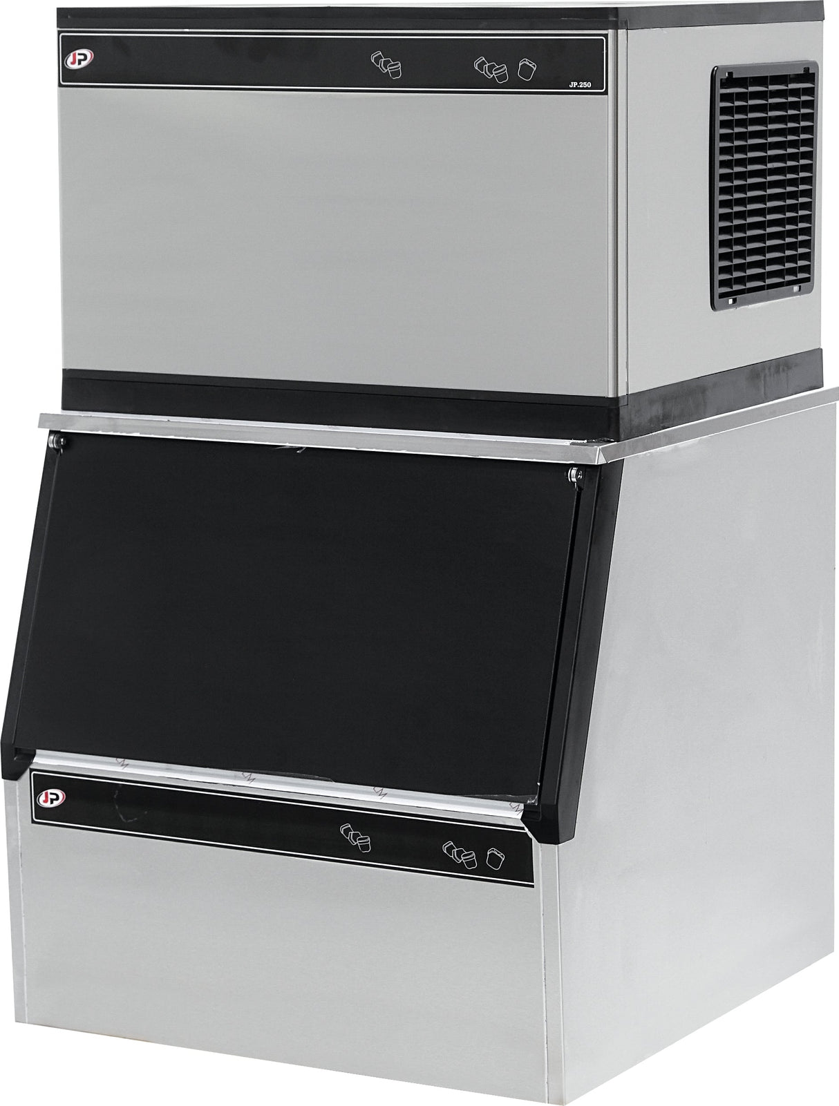 Eismaschine – 300 l Behälter – 300 kg/Tag – 762×819×1399 mm