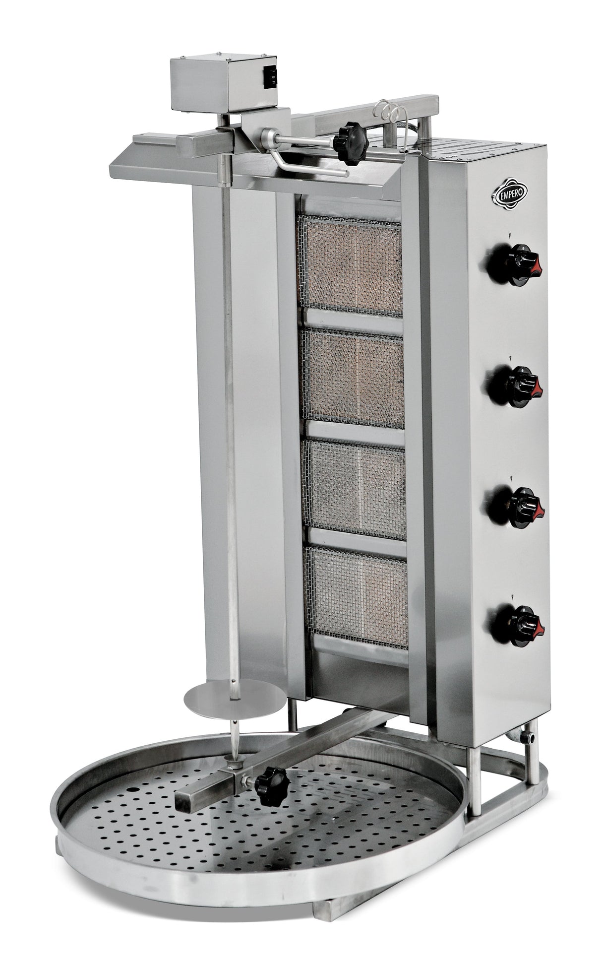 Gas Shawarma-Grill – Motor oben – 630×830×983 mm
