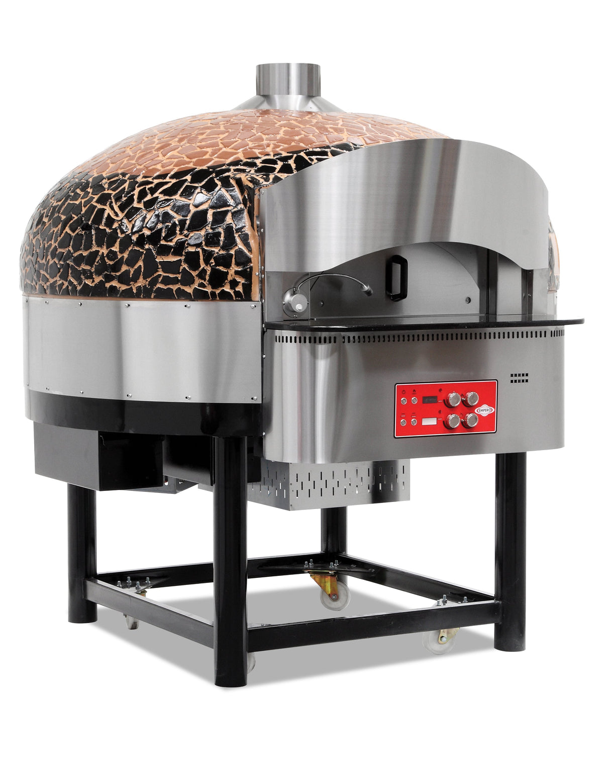 Gas‑Drehpizzaofen – Ø 300 mm – 9 Pizzen