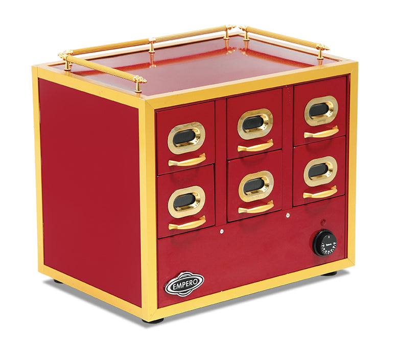 Wärmeeinheit 6 Schubladen – 0,9 m³ – 500×380×450 mm