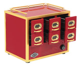 Wärmeeinheit 6 Schubladen – 0,9 m³ – 500×380×450 mm