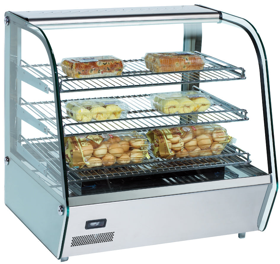 Warmhaltevitrine – Thermostat – LED Beleuchtung – 678×578×670 mm