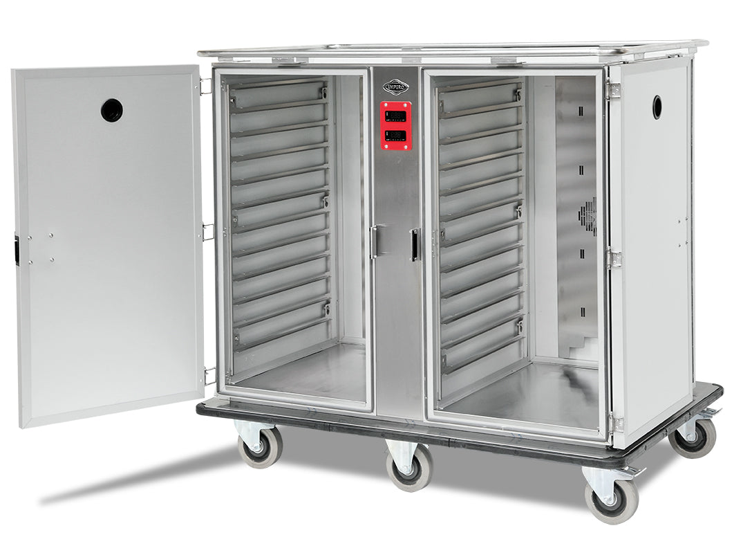 Transportwagen Plus Hot – 24x1/1 GN – digitalem Thermostat – 1115×920×1400 mm