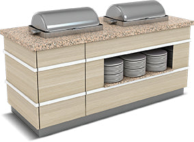 Heißbuffet – Design Galata – 1800×900×900 mm