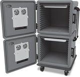 Thermobox 800+800 – mit Heizfunktion – 2x180 l – 758×785×1375 mm