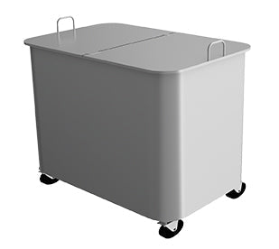Mobile Mülltonne – Doppeldeckel – 840×540×580 mm