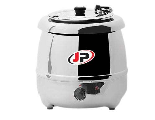 Pentola per zuppa acciaio inox 10 L amovibile 360×355×200 mm