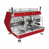 Espressomaschine 2 gruppig – Doppel-Dampfrohr – Extrawarmwasserarm – 826×595×627 mm