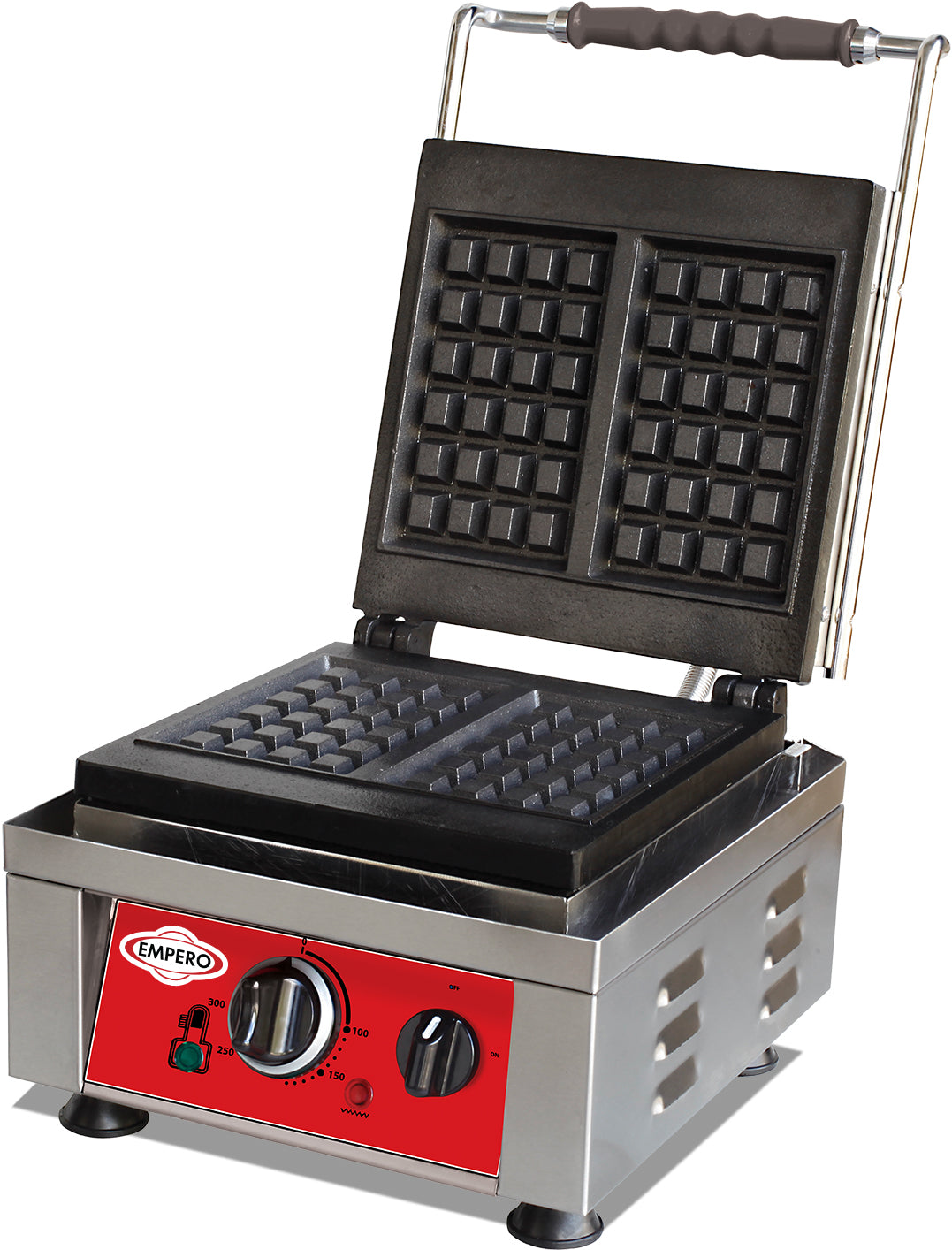 Single-Waffeleisen – Edelstahl – 300×320×300 mm