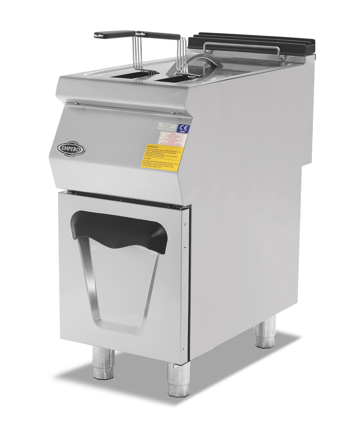 Gasfritteuse – 24 l – Serie 900 Plus – 400×900×850 mm